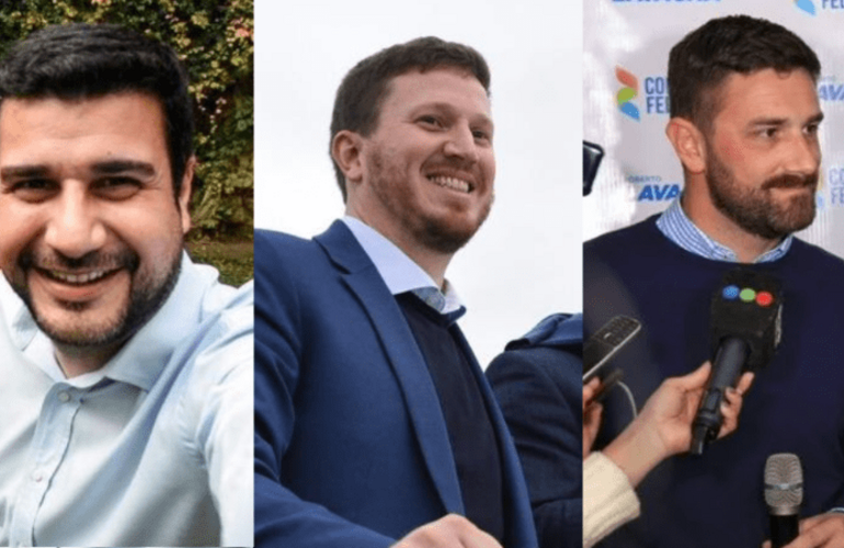 Cleri, Angelini y Est&eacute;vez, cabezas de las tres principales listas.