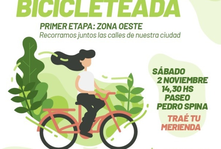 Imagen de ¡Todos invitados a la bicicleteada!