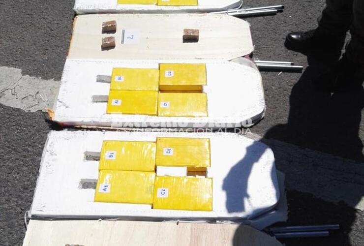 Imagen de Gendarmería Nacional procedió al secuestro de más de 12 kilos de droga