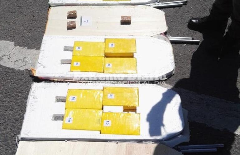 Imagen de Gendarmería Nacional procedió al secuestro de más de 12 kilos de droga