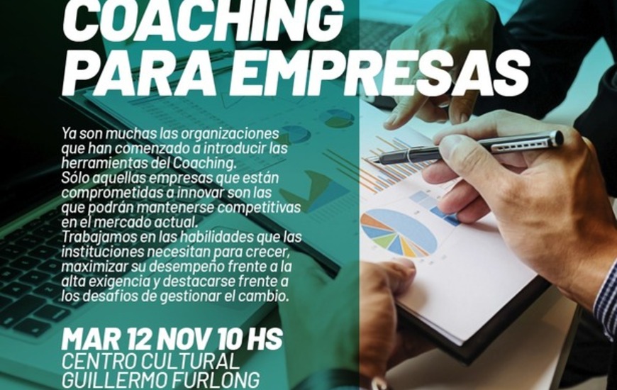 Imagen de Charla de Coaching para empresas