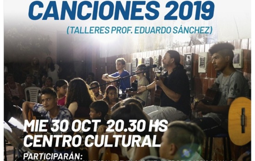 Imagen de Recital de guitarras y canciones en el Centro Cultural