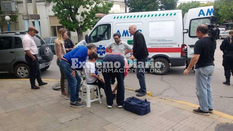 El siniestro ocurri&oacute; esta ma&ntilde;ana en pleno centro.