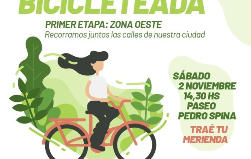 Imagen de Este s&aacute;bado bicicleteada para todos