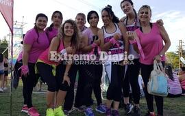 La profe Baby y sus alumnas siempre colaborando con el baile