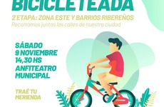 Imagen de El pr&oacute;ximo s&aacute;bado, nueva bicicleteada por la ciudad