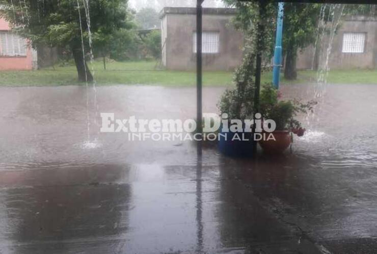 Desde la Comuna, indicaron que la situación se va normalizando en cuánto pare de llover.