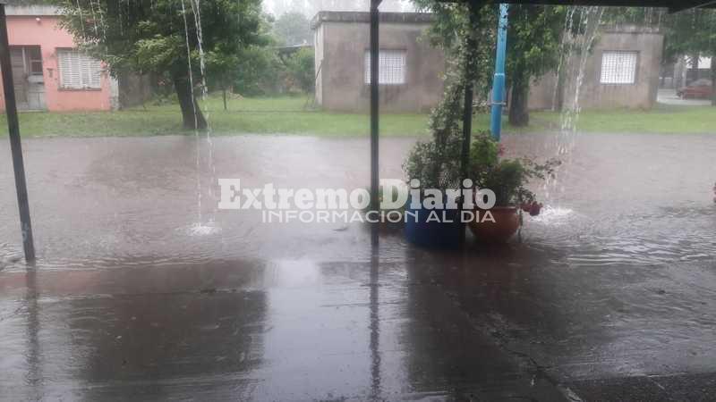 Desde la Comuna, indicaron que la situaci&oacute;n se va normalizando en cu&aacute;nto pare de llover.