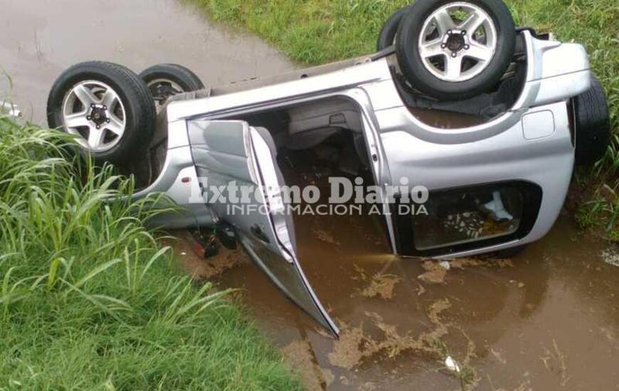 As&iacute; qued&oacute; el Suzuki tras el accidente sucedido en horas del mediod&iacute;a.