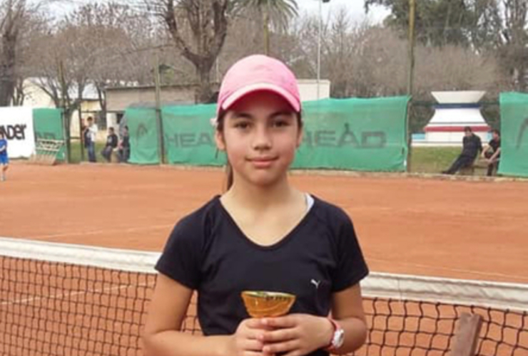 Imagen de Luana Cáceres, Campeona Sub-10 en Rosario