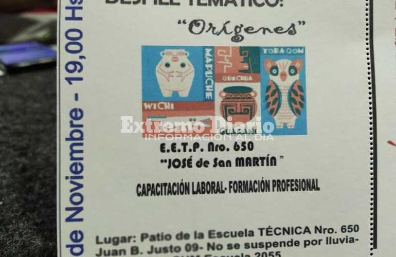 Imagen de La escuela técnica 650 prepara su sexto desfile temático
