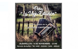 Imagen de Este s&aacute;bado: Pe&ntilde;a &acute;La Vieja Estaci&oacute;n&acute;