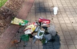 Imagen de &iquest;Descontrol?: As&iacute; amaneci&oacute; la Plaza 9 de Julio