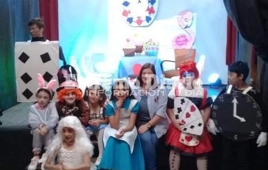Imagen de Muestra teatral en la 247