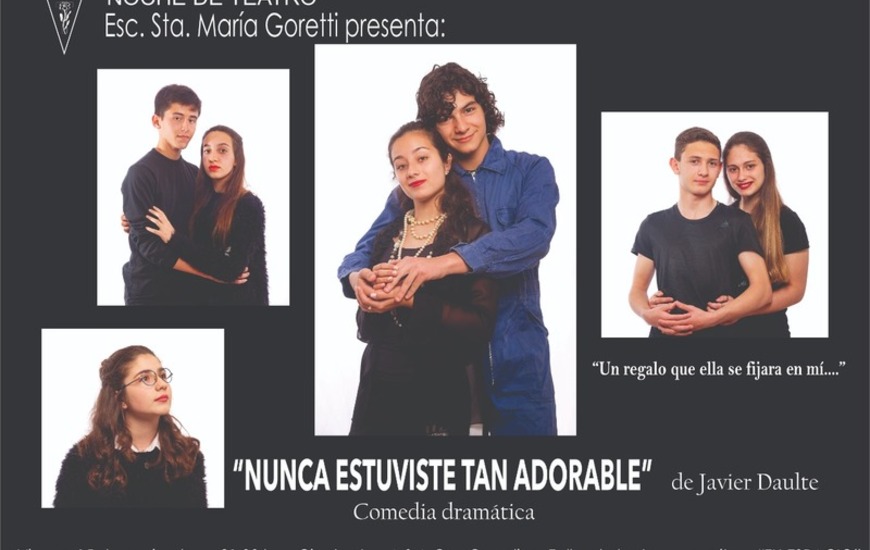 Imagen de El grupo de teatro del Goretti presenta &acute;Nunca estuviste tan adorable&acute;