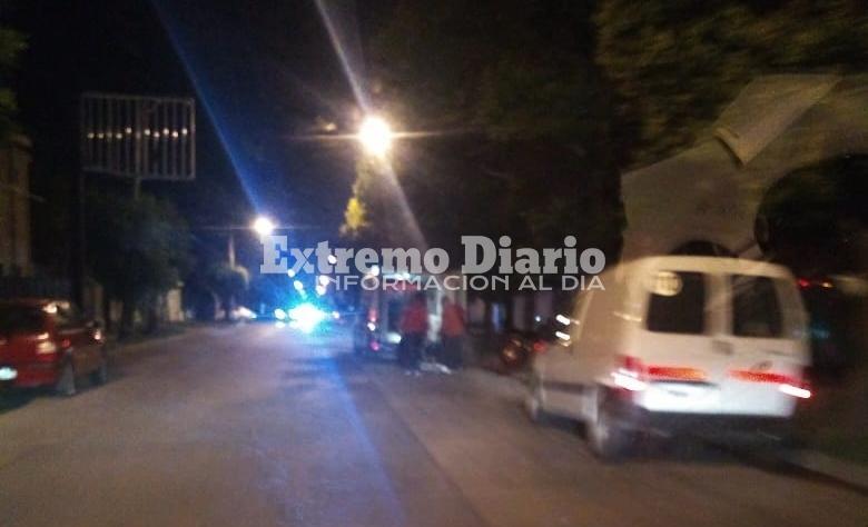 Imagen de Motociclista accidentado