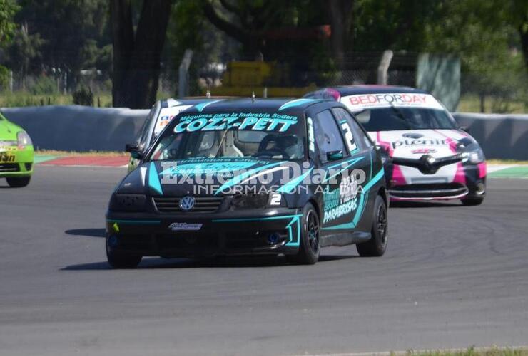 El joven piloto local volvió a ser protagonista