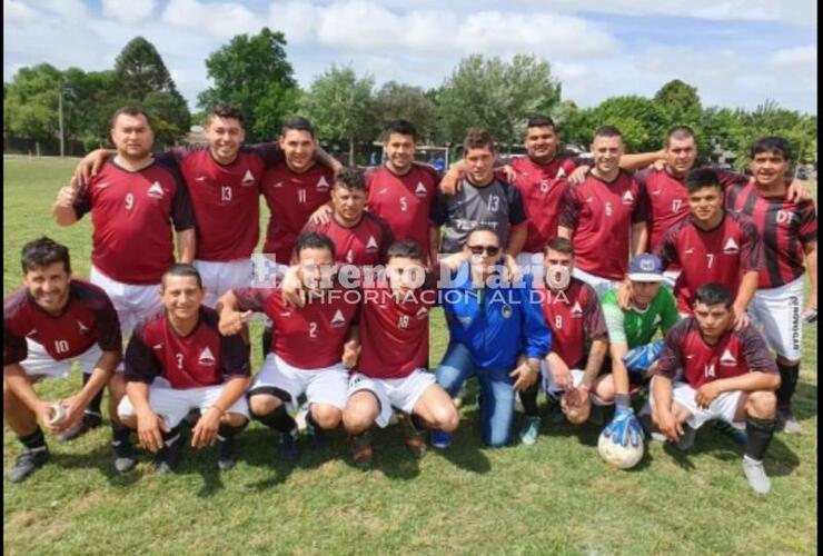 El equipo que participó del fútbol 11