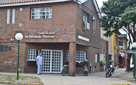 Landriel fue atendido en el Centro de Salud Dr. Bernando Houssay y ahora se recuperaba en su casa de Independencia al 1700. Foto: Info Funes