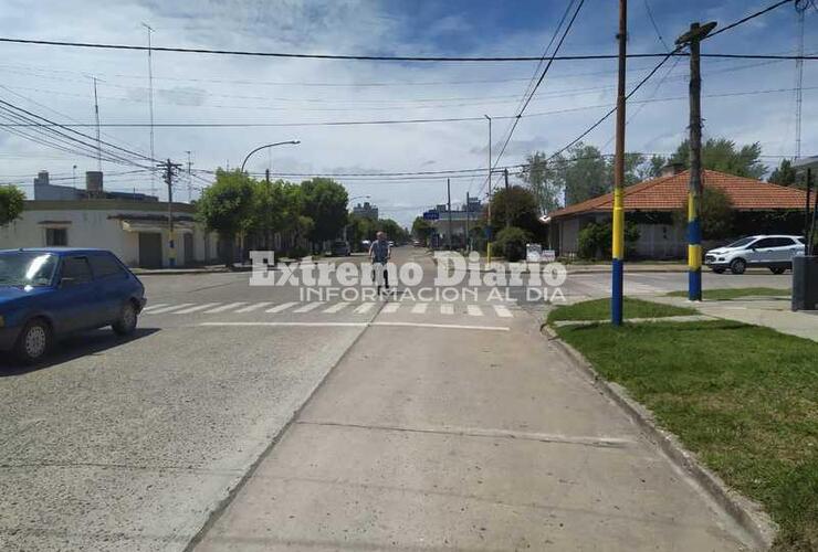 Fue en inmediaciones de Cardozo y San Martín