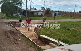 La obra alcanza a diferentes espacios de la localidad.