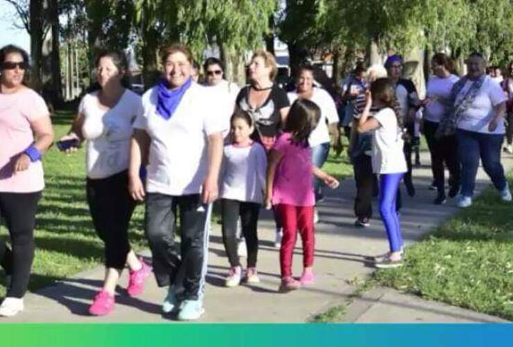 Caminata por el Parque Central, la actividad que cerrará las acciones el jueves por la tarde.