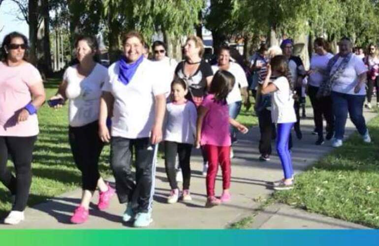 Caminata por el Parque Central, la actividad que cerrará las acciones el jueves por la tarde.