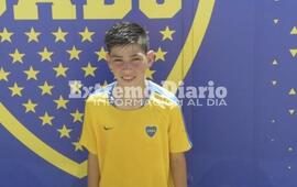 Imagen de El joven jugador de Talleres, Cristofer Ibarra, fue a probarse a Boca Juniors