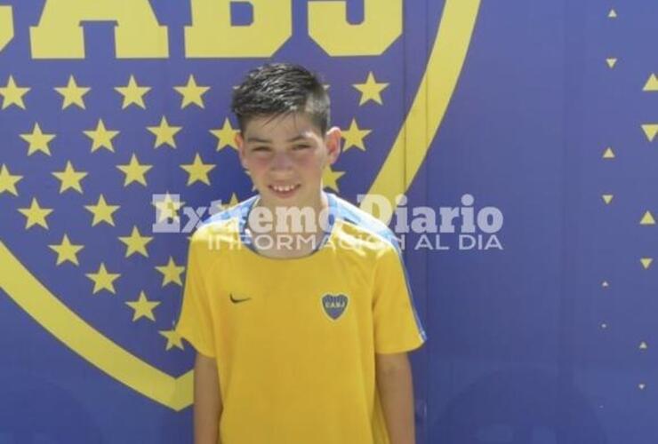 Imagen de El joven jugador de Talleres, Cristofer Ibarra, fue a probarse a Boca Juniors