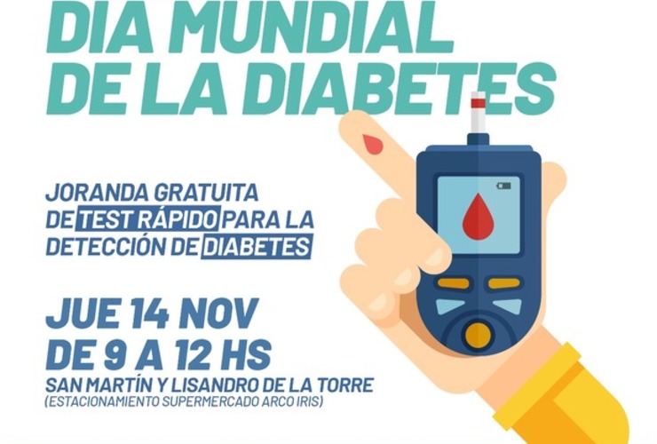 Imagen de Jornada gratuita de test rápido de detección de diabetes