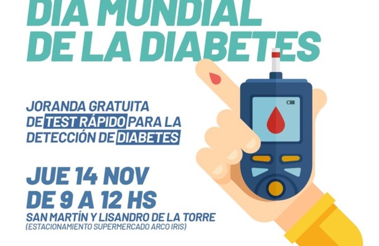 Imagen de Jornada gratuita de test rápido de detección de diabetes