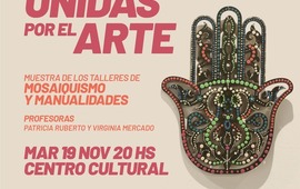 Imagen de Unidas por el Arte: Muestra de los Talleres de Mosaiquismo y Manualidades