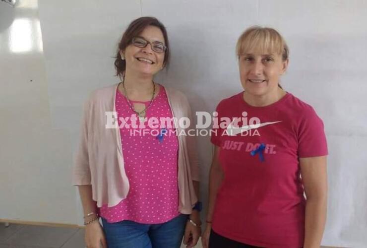 La Médica María José Chiarelli y la profesora de yoga Roxana Renzi anunciaron los eventos.