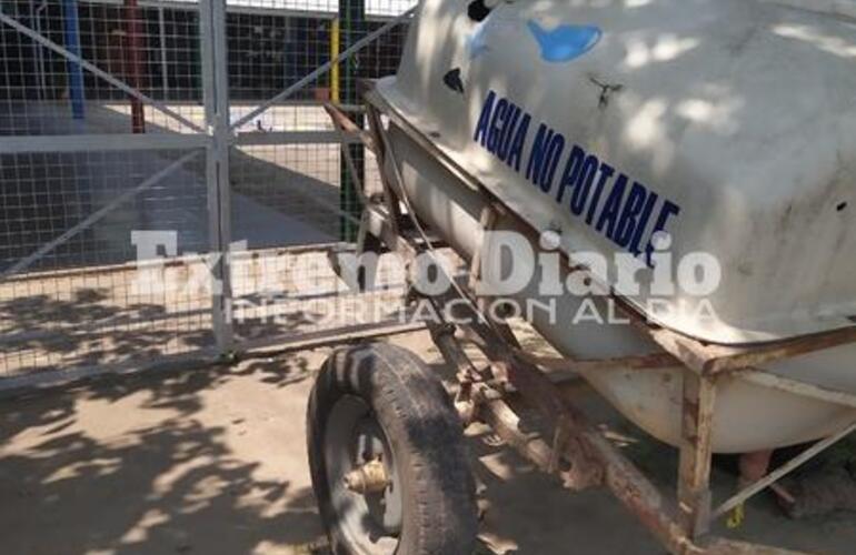 Imagen de La escuela Almafuerte se quedó sin agua