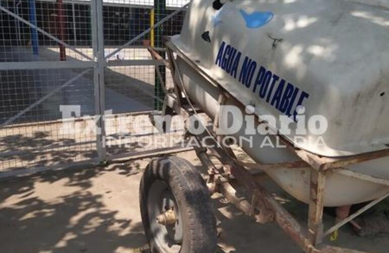 Imagen de La escuela Almafuerte se qued&oacute; sin agua
