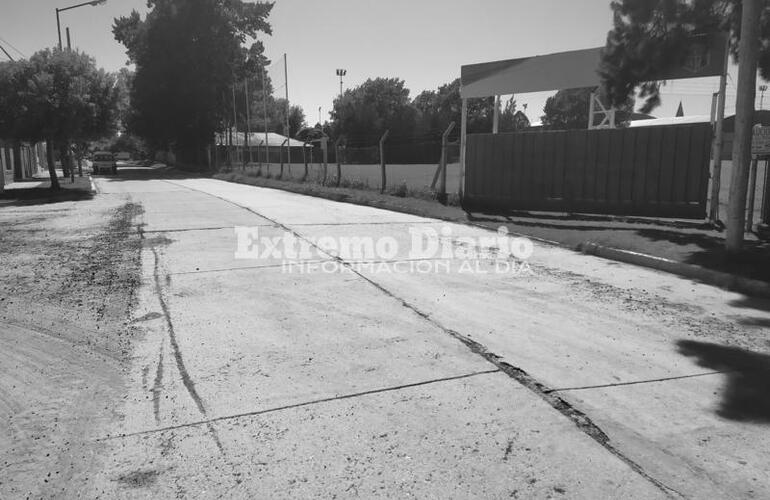 Libertad y Garaghan, entrada al estadio Luis. M. Ceturini