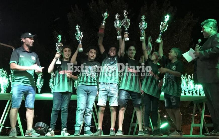 La categor&iacute;a 2007 que fueron Campeones.