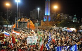 Imagen de Culmina esta noche la fiesta de las Colectividades