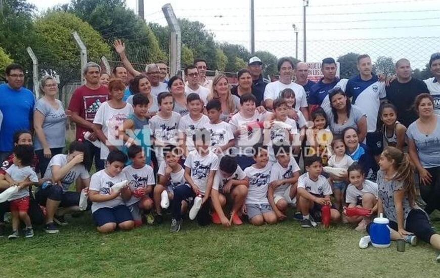 Los lobitos participaron de un encuentro de f&uacute;tbol.