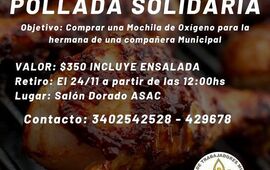 Imagen de Pollada Solidaria: &iexcl;Todos a colaborar!