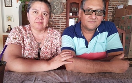 Gladis junto a Dario