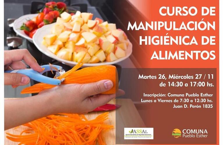 Ser&aacute; dictado por el Area de Bromatolog&iacute;a de la Comuna