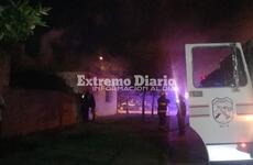 Imagen de Incendio en una casa de San Martín y Cardozo