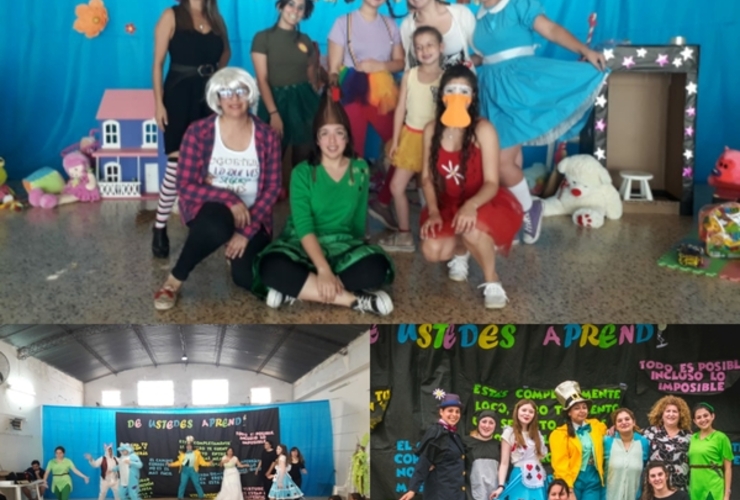 Imagen de El Profesorado San Miguel presentó obras infantiles en escuelas de la ciudad