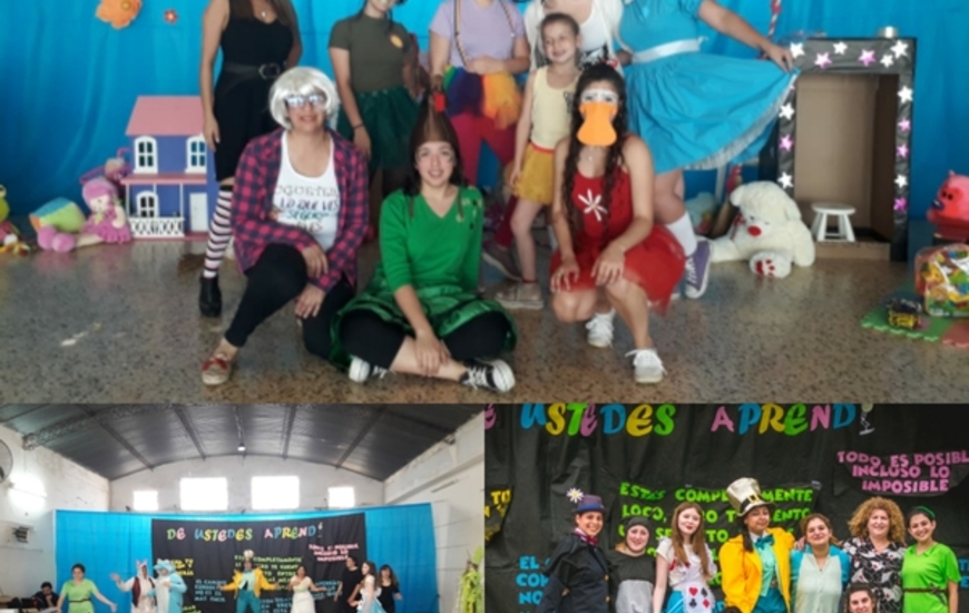 Imagen de El Profesorado San Miguel present&oacute; obras infantiles en escuelas de la ciudad