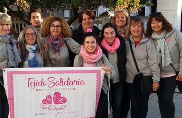 Una de las visitas de las chicas este año al Vilela. Foto: Facebook