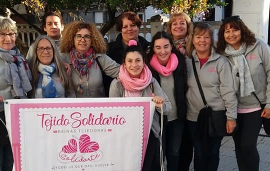 Una de las visitas de las chicas este a&ntilde;o al Vilela. Foto: Facebook