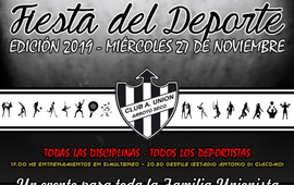 Imagen de Uni&oacute;n realizar&aacute; ma&ntilde;ana su �Fiesta del Deporte 2019�