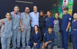 Imagen de Estudiantes de param&eacute;dicos realizan pasant&iacute;a en Mikha