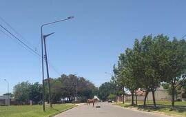 La imagen fue sacada por una vecina en el barrio G&uuml;emes